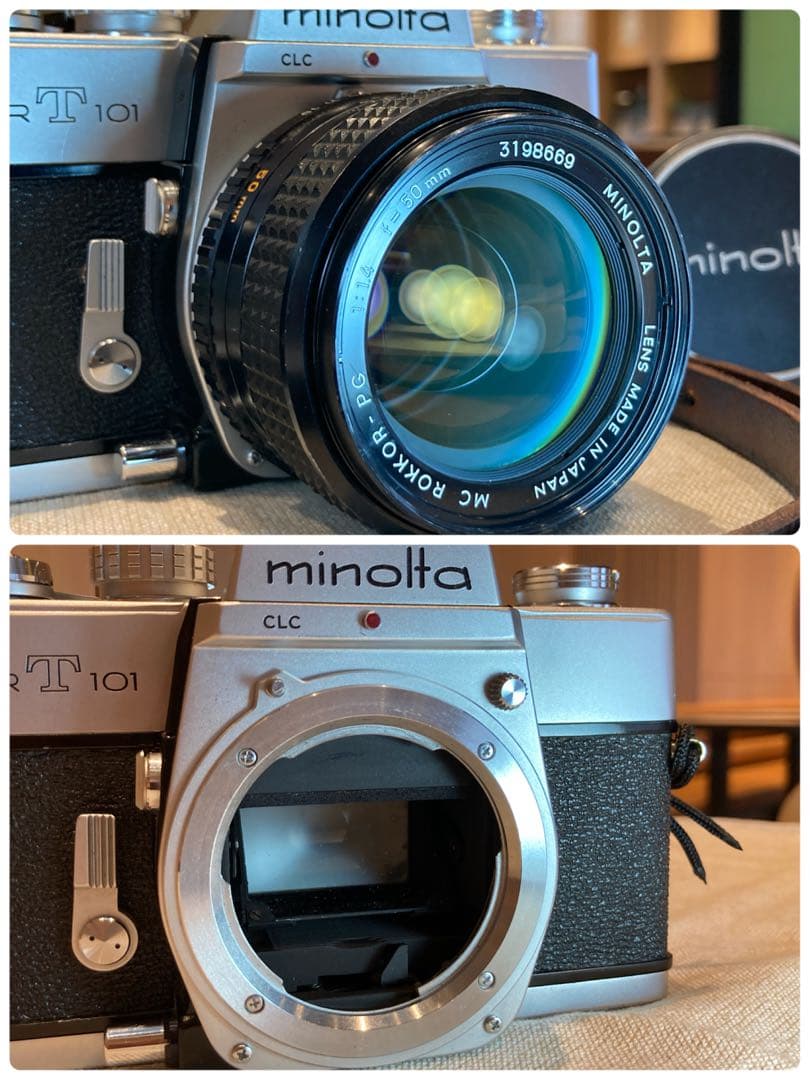 ★超美品・完動品★ミノルタsrt 101／翠のロッコールf1.4★初期保証