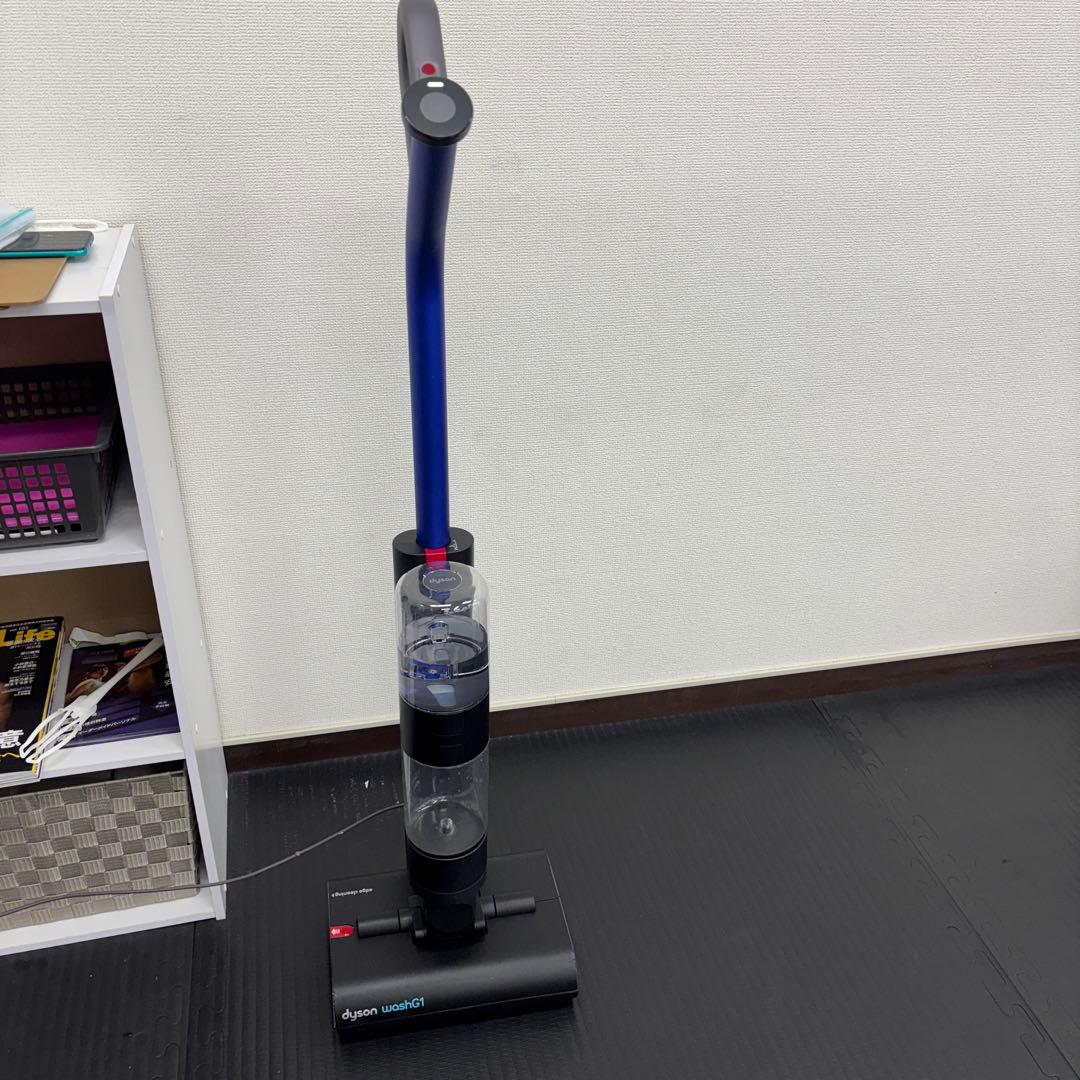【付属品完備】dyson wash G1コード付き掃除機 青/黒