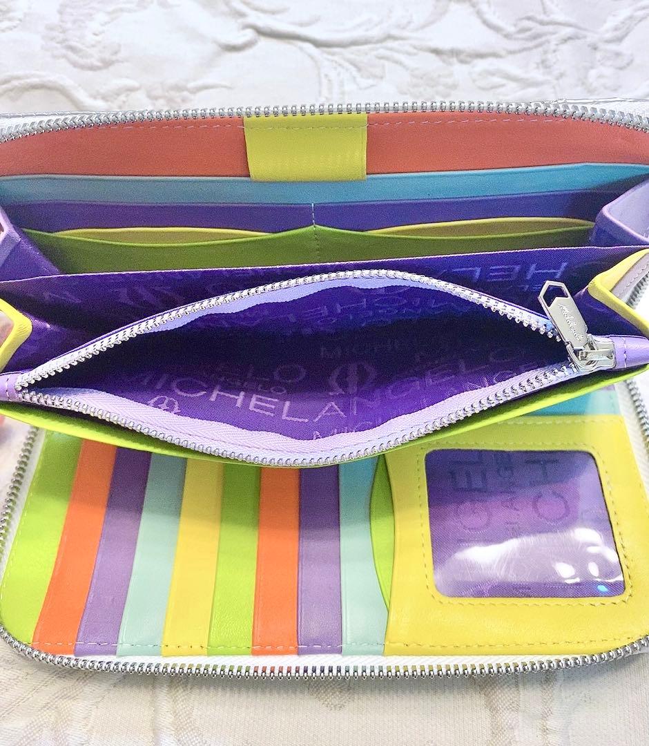 ABISTE ミケランジェロ シルバー長財布 未使用