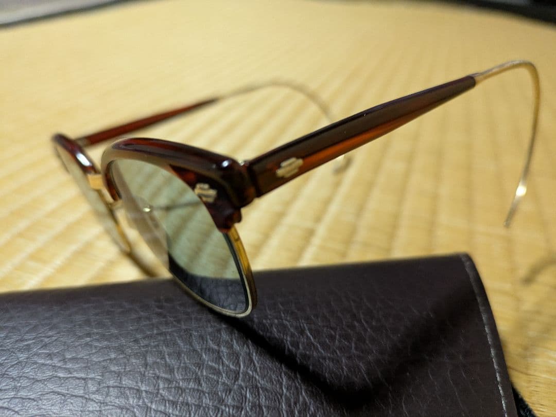 50s ArtCraft メガネ　ブロー　サーモント　金　12k