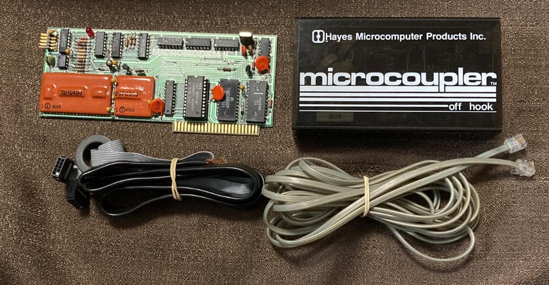 Hayes Micromodem II Modem AppleII用モデム
