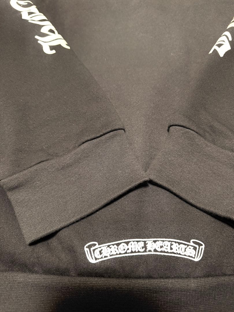 ⭐︎美品⭐︎ Chrome Hearts ネックロゴ　トレーナー　スエット　L