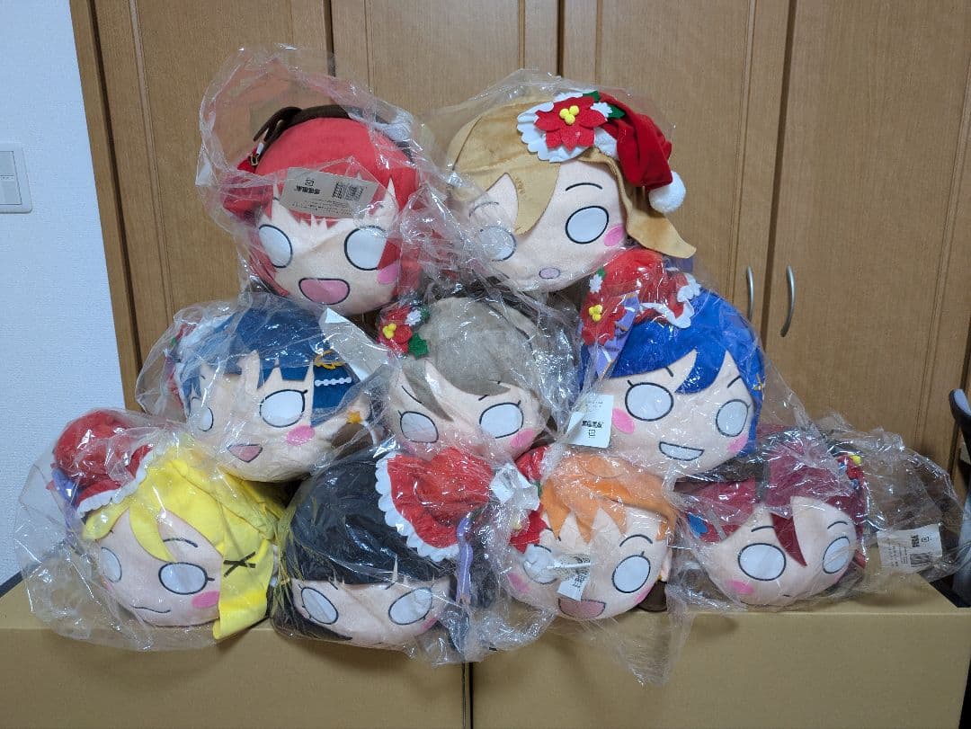 ラブライブ！寝そべり“サンタガール編（覚醒）”(LL)　全9体