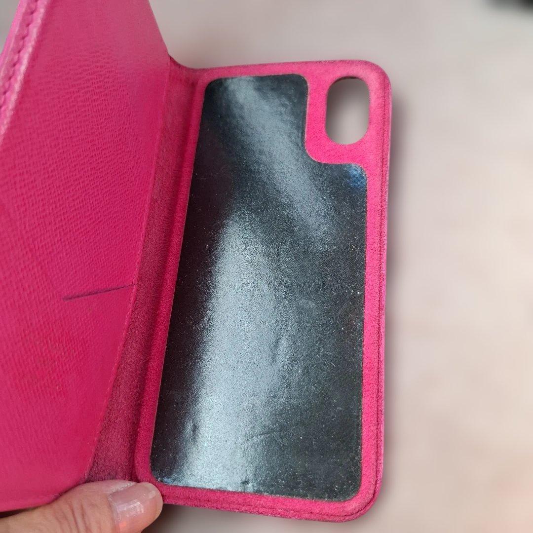 Louis Vuitton モノグラム手帳型ケース iPhone10 Xs用