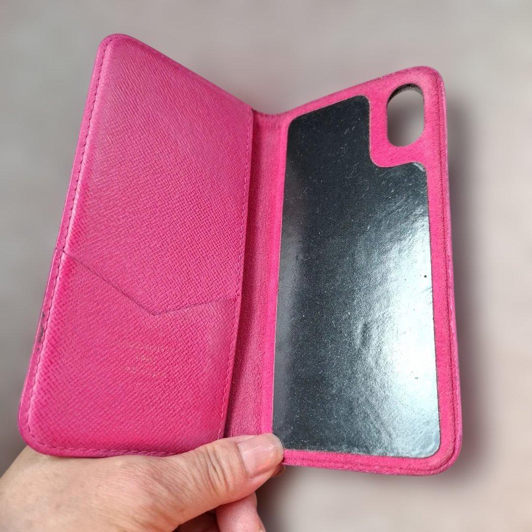 Louis Vuitton モノグラム手帳型ケース iPhone10 Xs用
