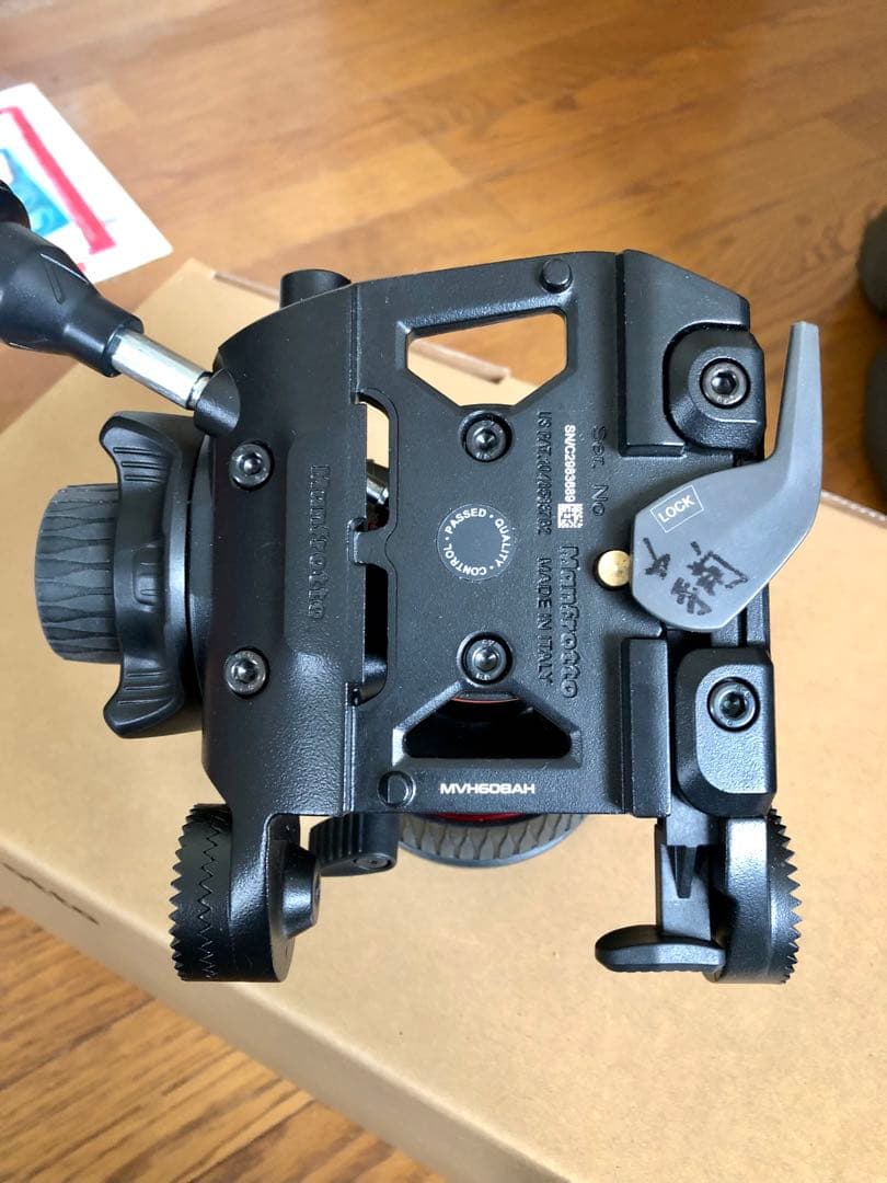 ビデオ雲台Manfrotto MVH608AH/nitrotechナイトロテック