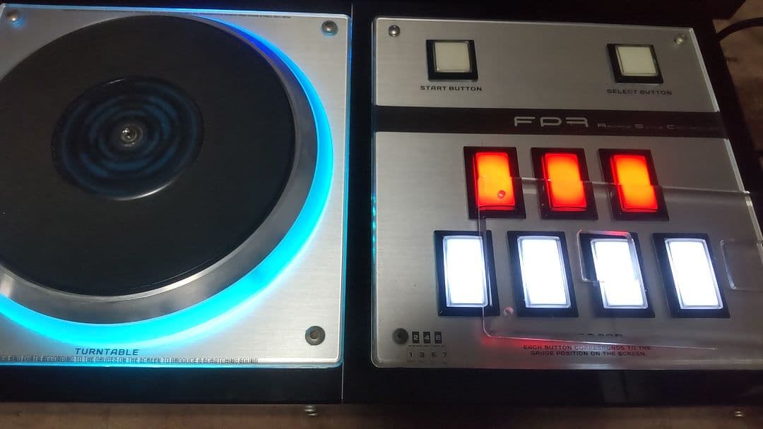 ビートマニア DAO FP7 新基板 三和ボタン 静音化 ターンテーブルRGB