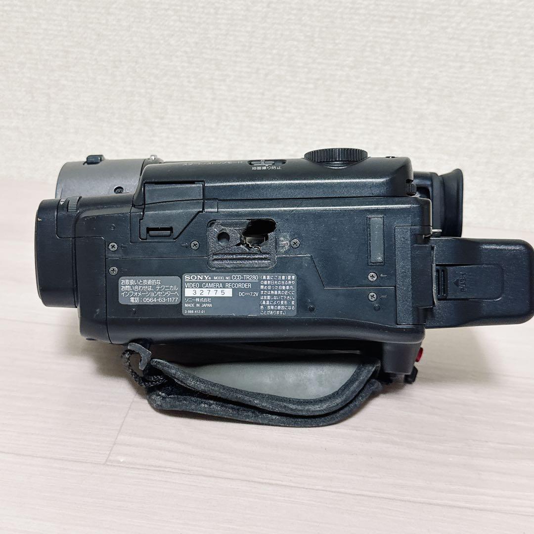【ジャンク】SONY video8XR Handycam CCD-TR280
