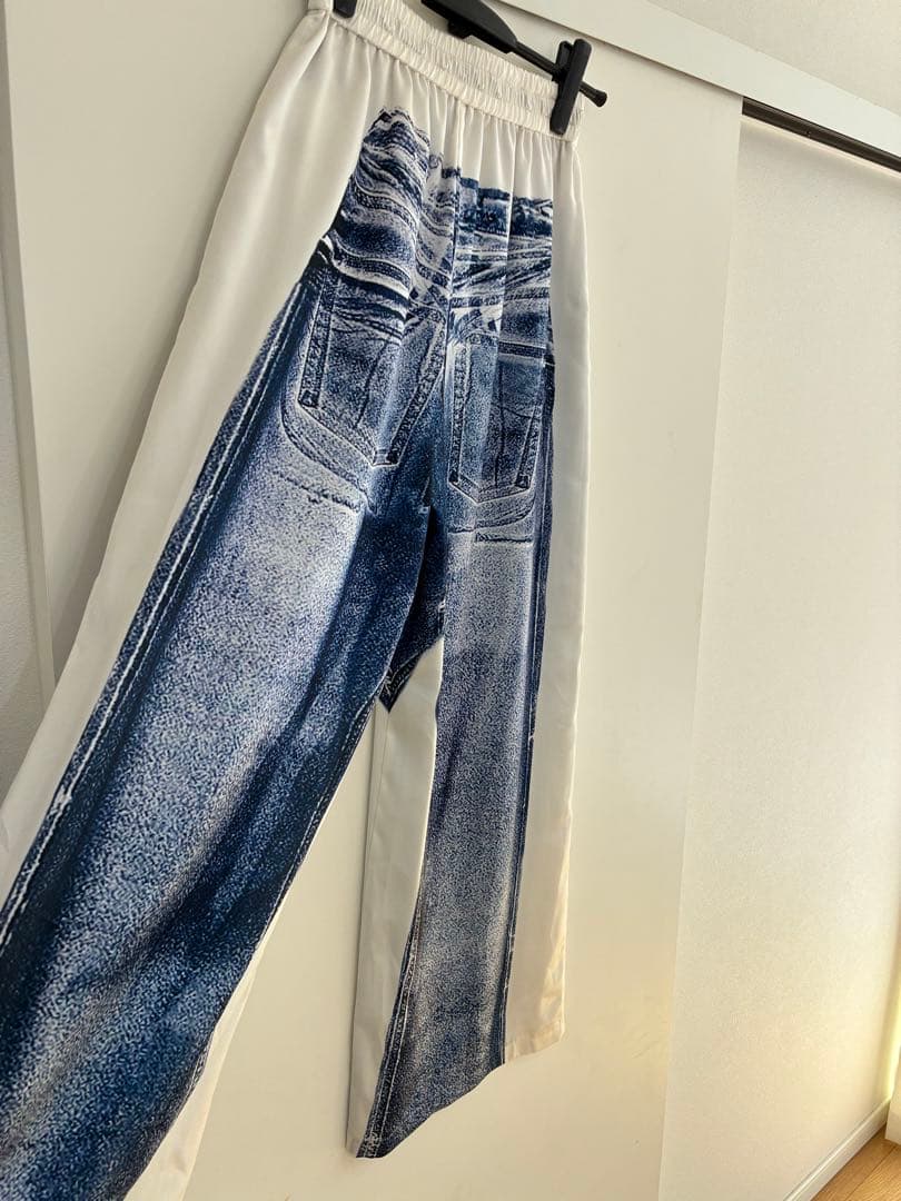 PRANK PROJECT デニムプリントイージーパンツ