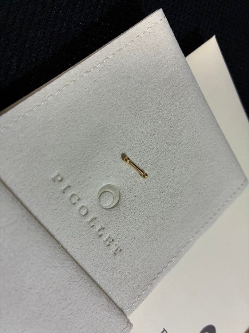 【PICOLLET K18 16G ピアス】