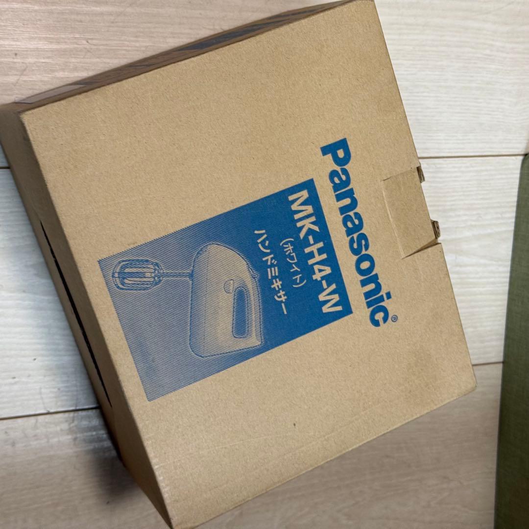 Panasonic ハンドミキサー MK-H4-W ホワイト