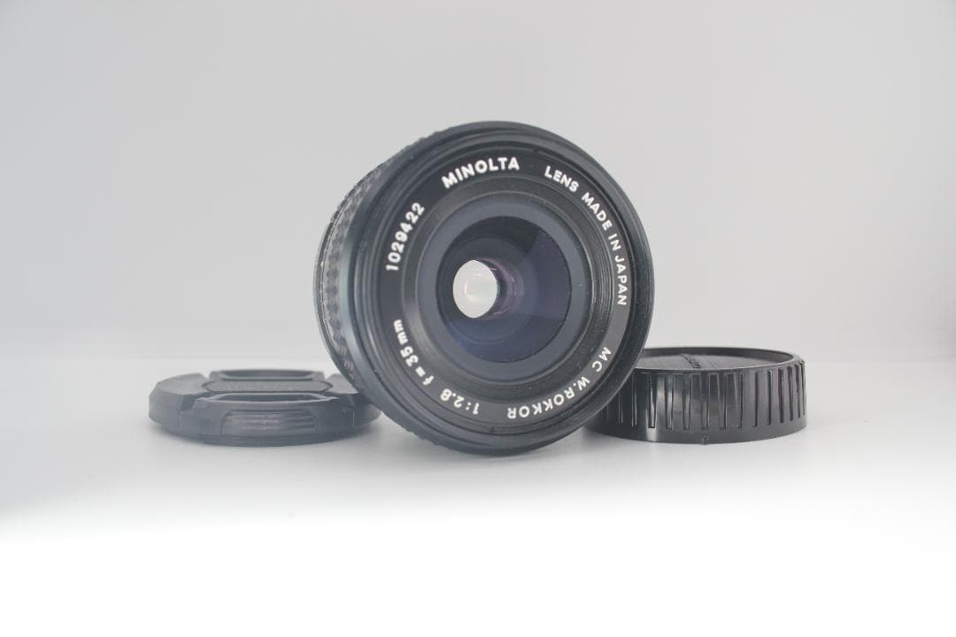 レンズ(単焦点) MINOLTA MC W.ROKKOR 35mm F2.8