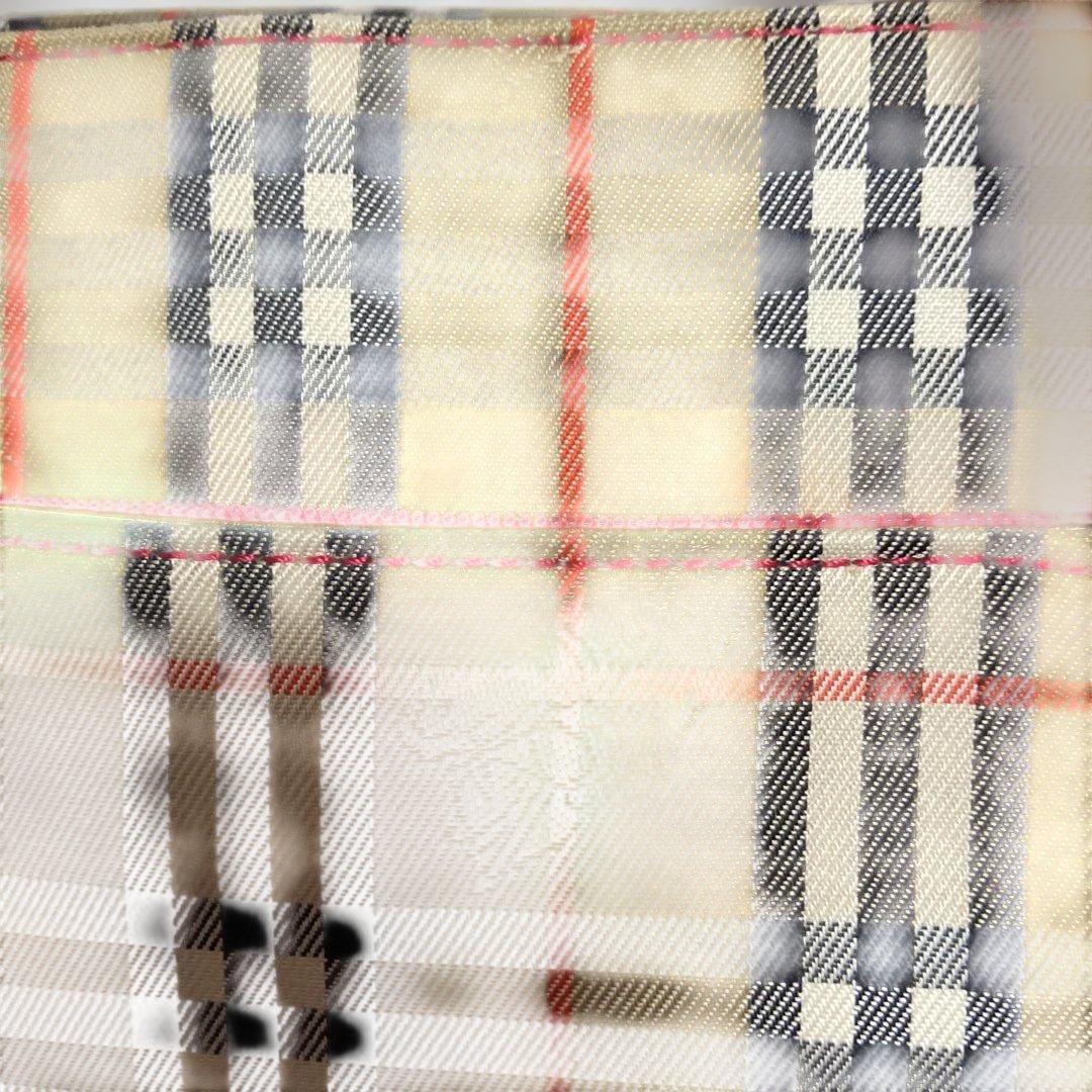 Burberry チェック柄 ハンドバッグ