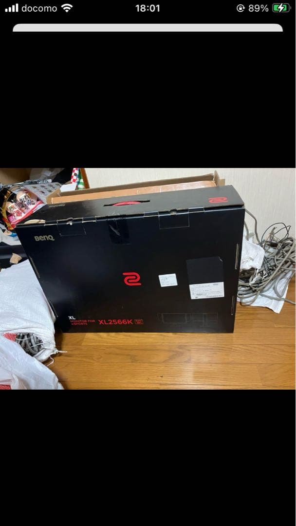 (ジャンク扱い)zowie benq 2566k 360hz 要詳細確認必須