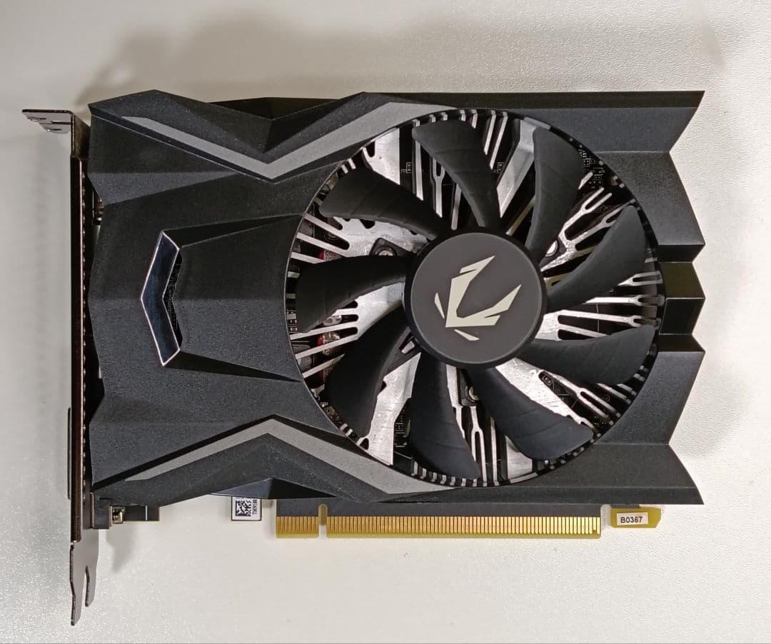 ZOTAC NVIDIA GeForce GTX1650 GD6 補助電源なし