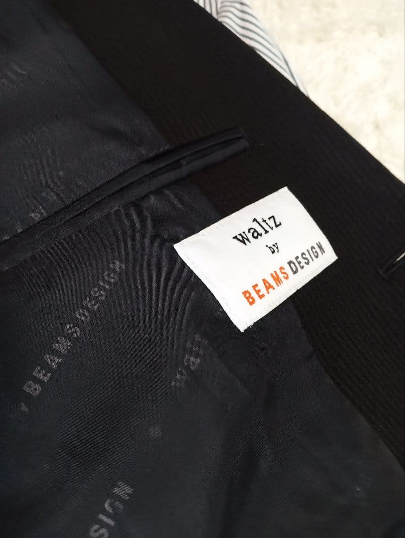 ワルツバイビームス　160 ブラック　スーツ