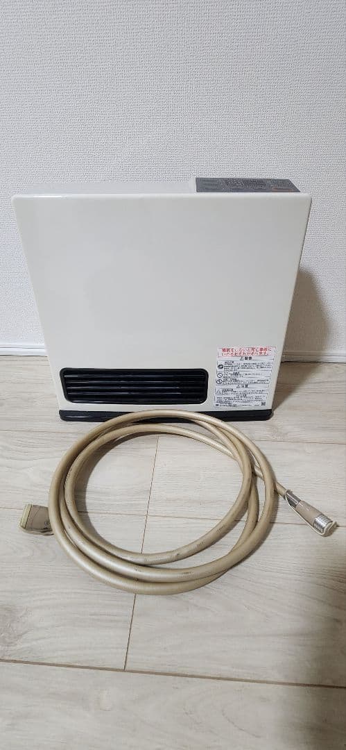 ガスファンヒーター 都市ガス 20年製