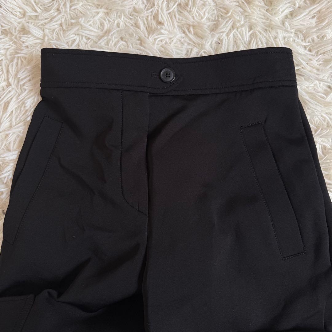 極美品　ルイヴィトン　カーゴパンツ　モノグラム　ブラック　Sサイズ　ジップ