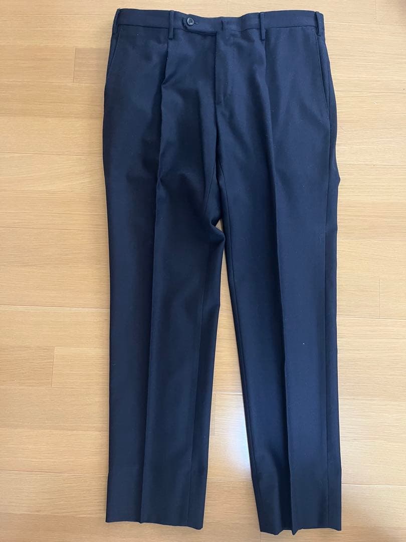 ☆セール中☆【極美品】 インコテックス 秋冬ウール ネイビー 50