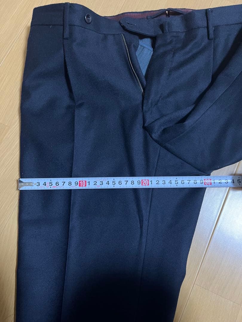 ☆セール中☆【極美品】 インコテックス 秋冬ウール ネイビー 50