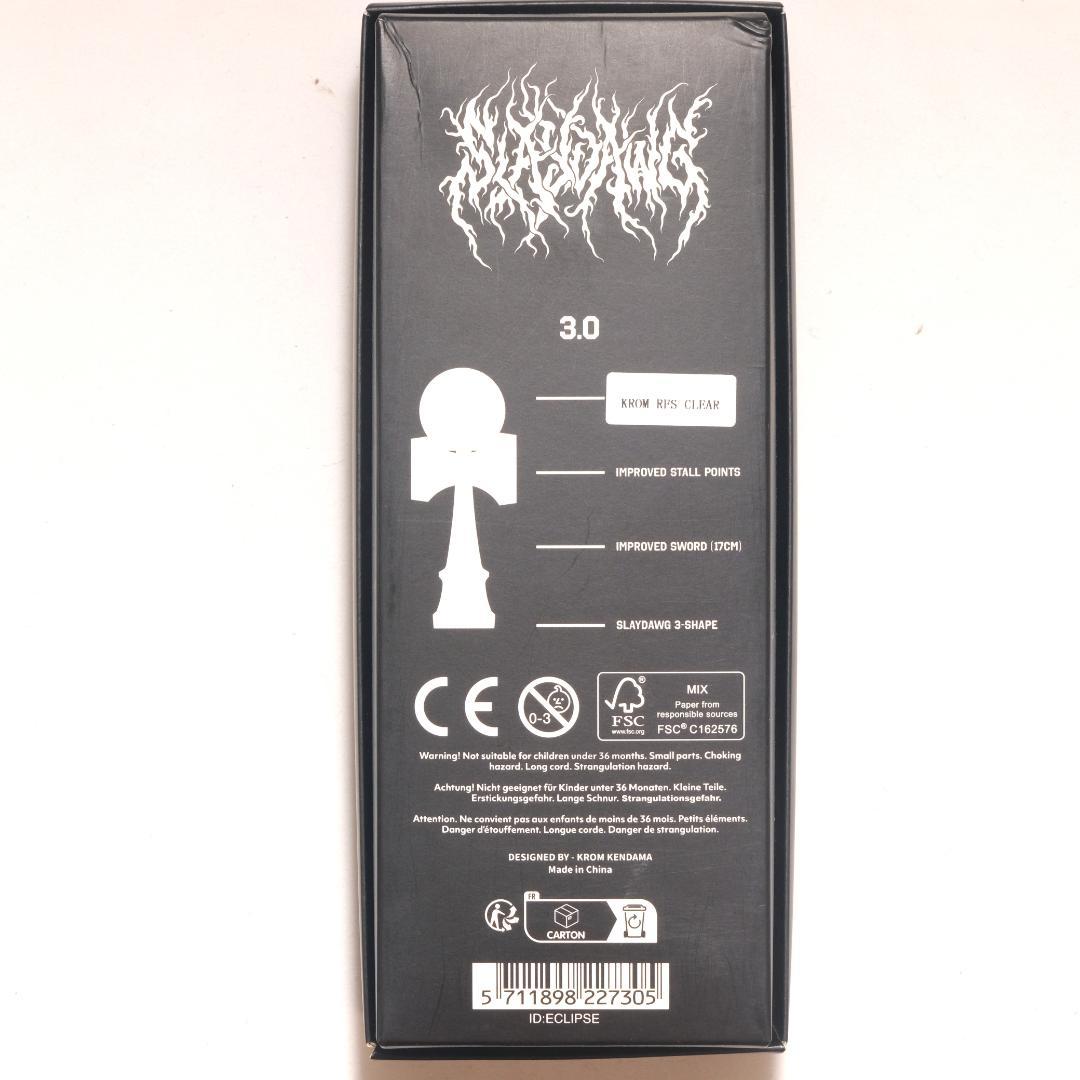 【未使用】 けん玉　KROM KENDAMA ECLIPSE