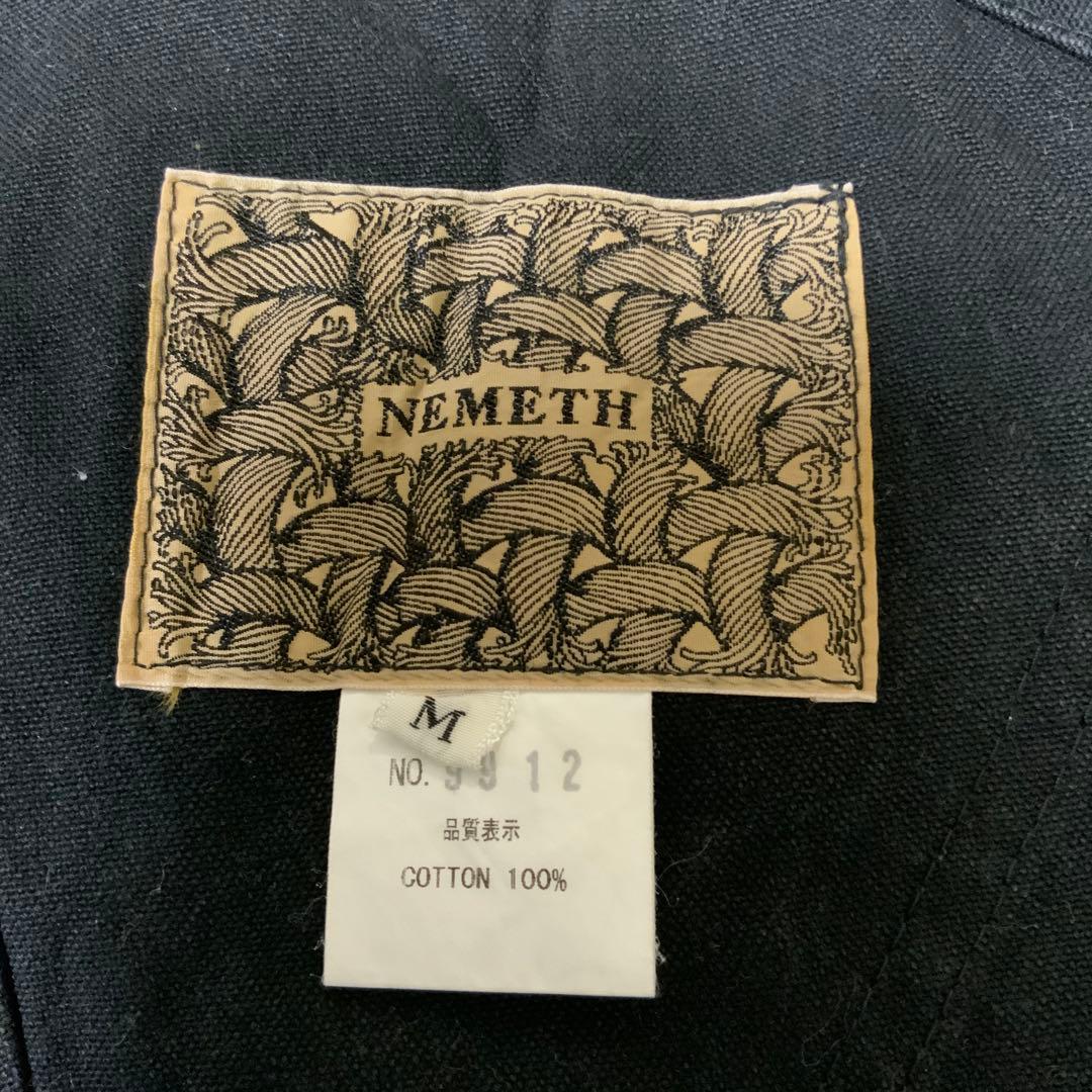 NEMETH コットンオーバーオール Mサイズ ダークグリーン