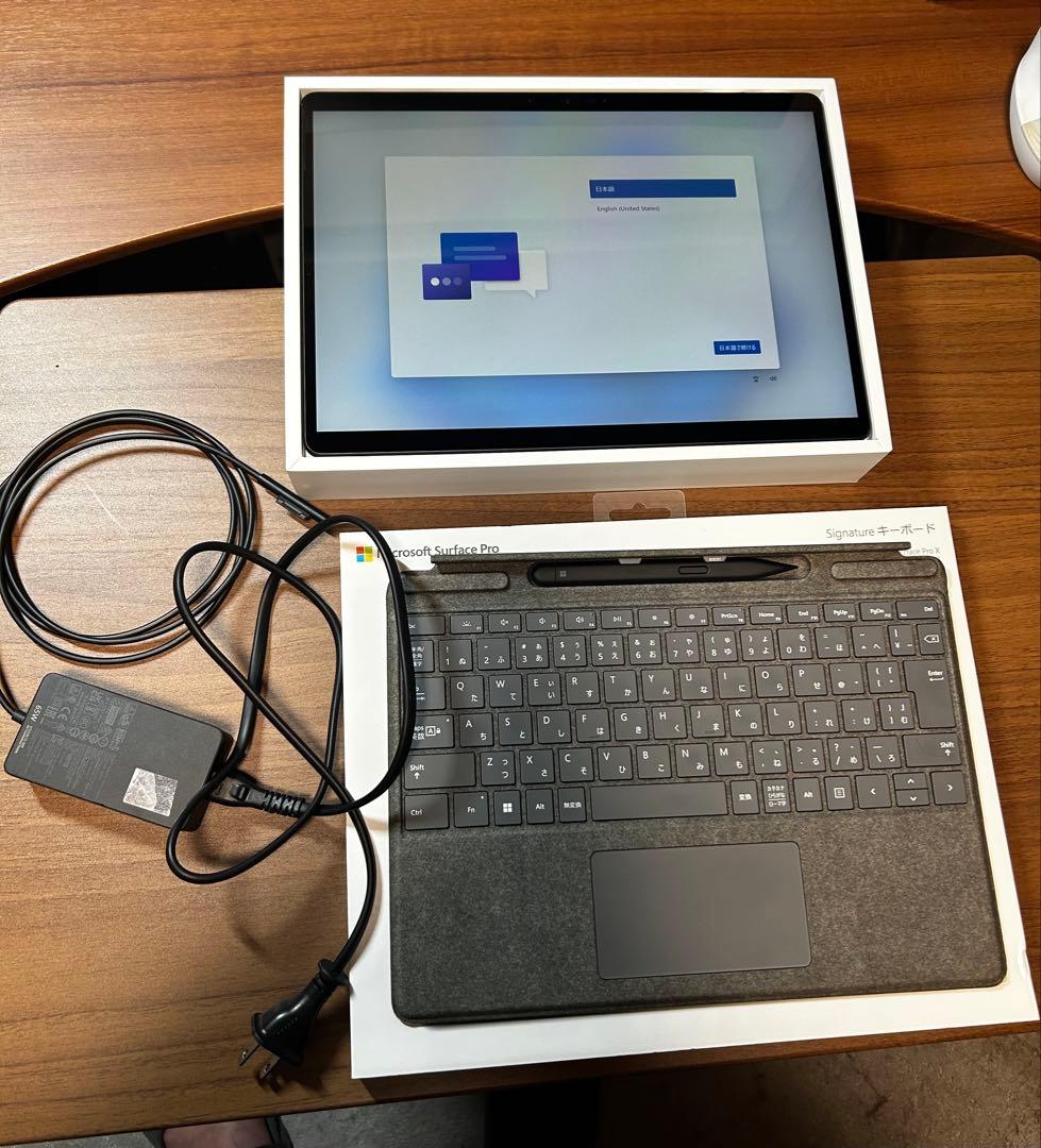 SurfacePro9＆Signatureキーボード タッチペン