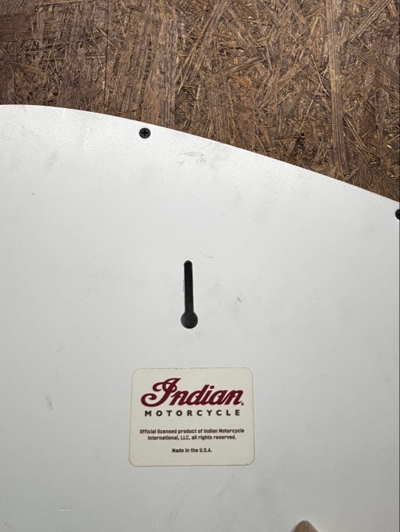 インディアン　モーターサイクル　看板　サインボード　非売品　電光看板