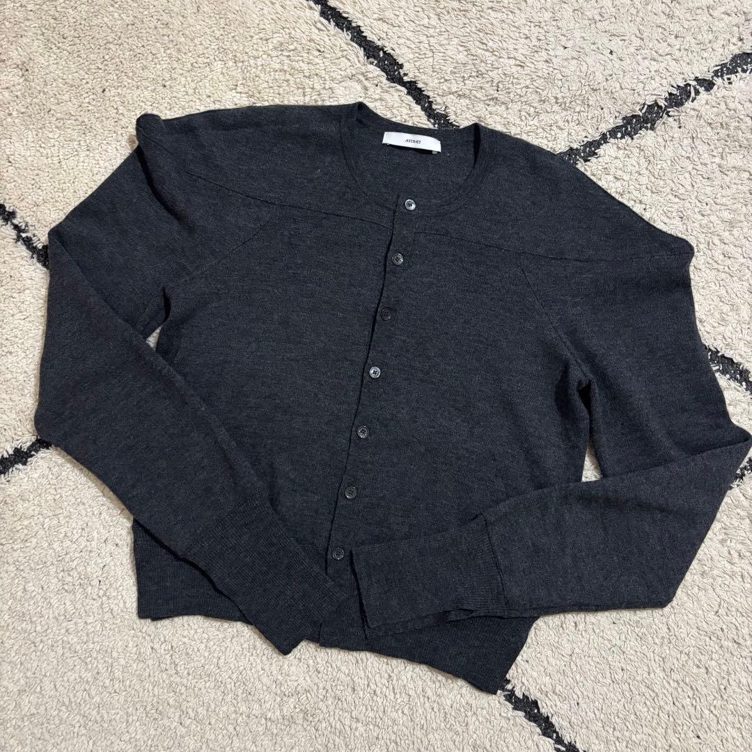 ASTRAET 16G ボリュームショルダー カーディガン