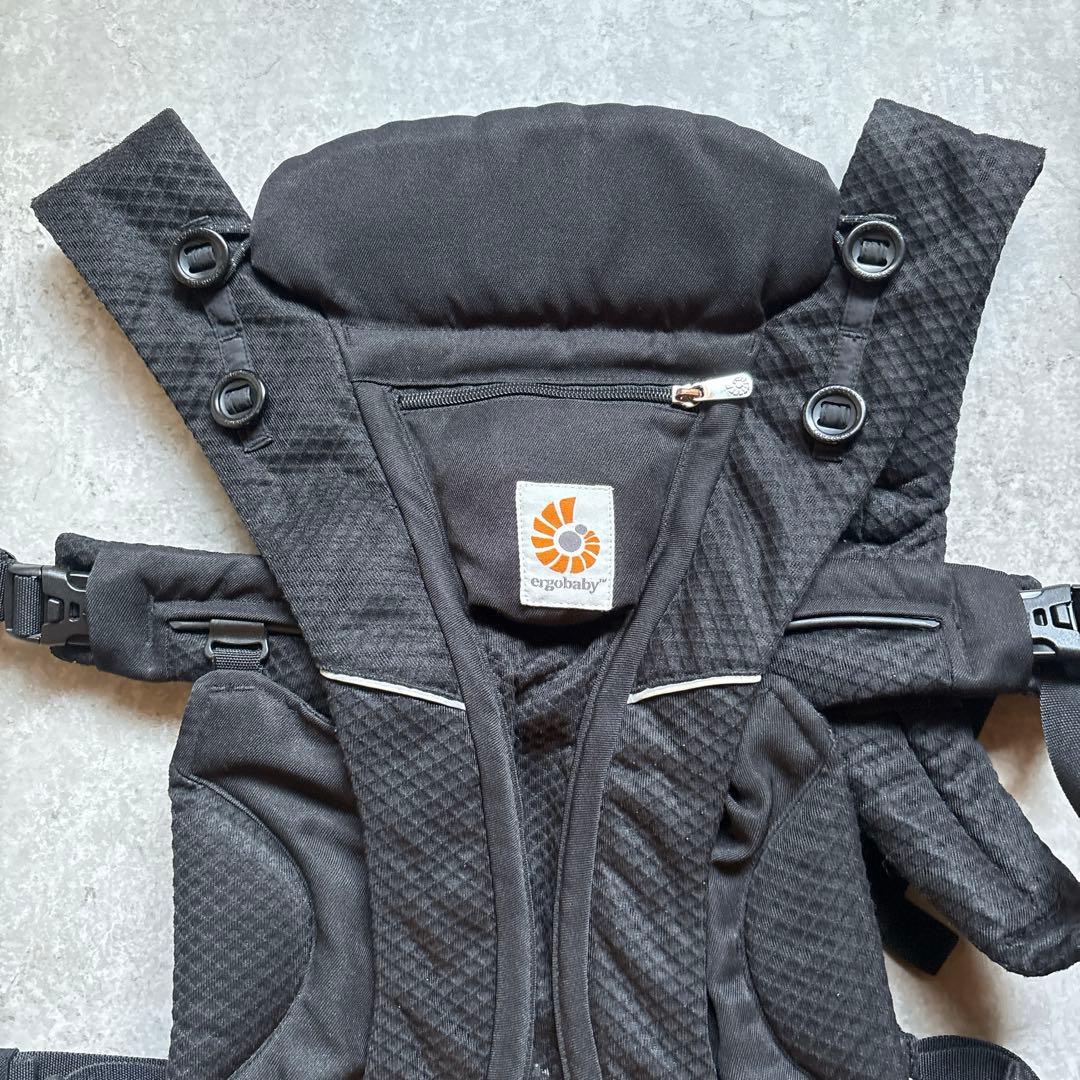 美品✨ergobaby 抱っこ紐 オムニブリーズ ブラック