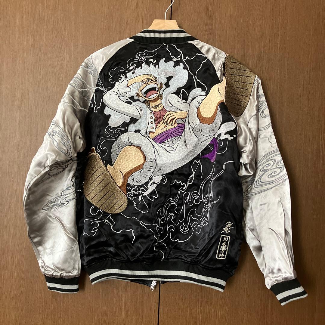 ワンピース ニカ スカジャン ルフィ 絡繰魂 リバーシブル