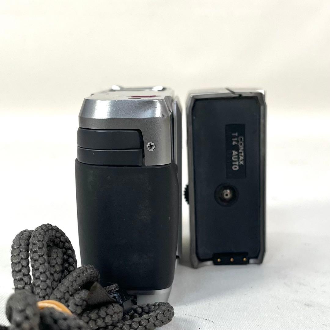 フィルムカメラ CONTAX T 初代 T14 フラッシュ 動作確認済み