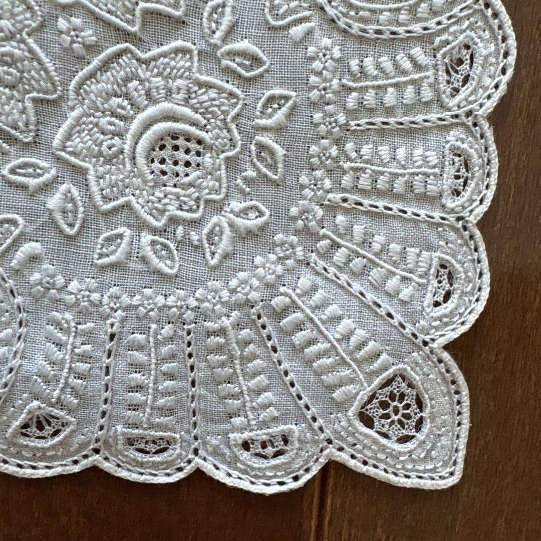 スワトウ　ハンカチ　汕頭　鳳凰　刺繍　SWATOW 花柄