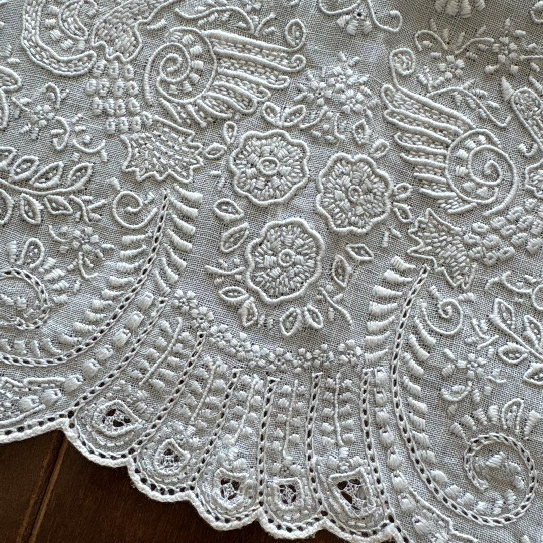 スワトウ　ハンカチ　汕頭　鳳凰　刺繍　SWATOW 花柄