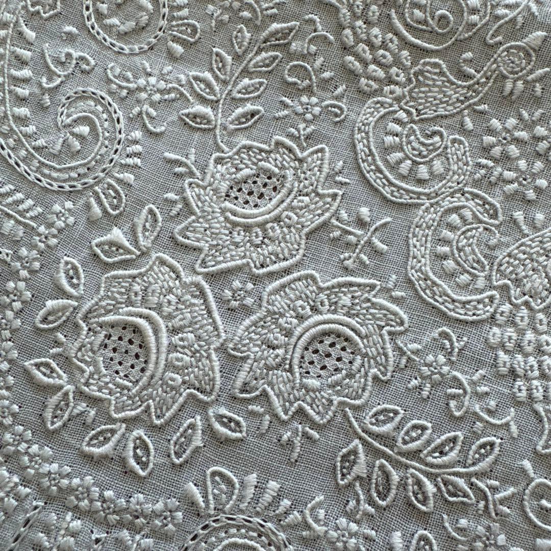 スワトウ　ハンカチ　汕頭　鳳凰　刺繍　SWATOW 花柄