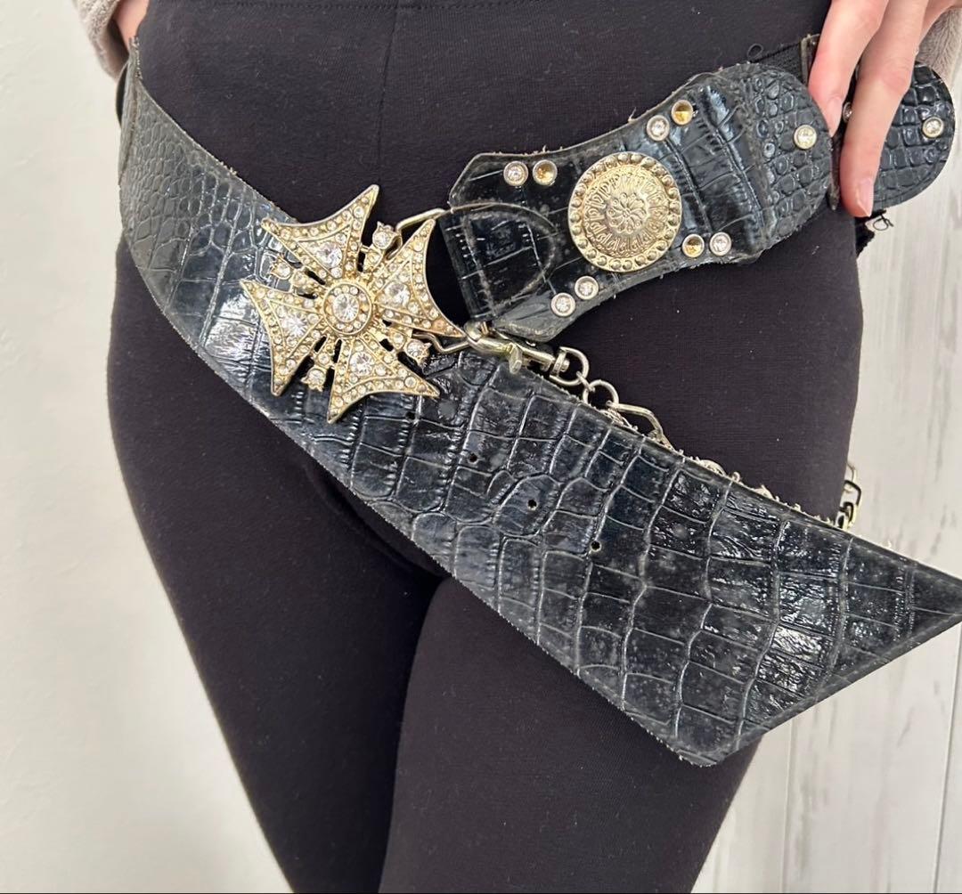 d.i.a ベルト ゴールド