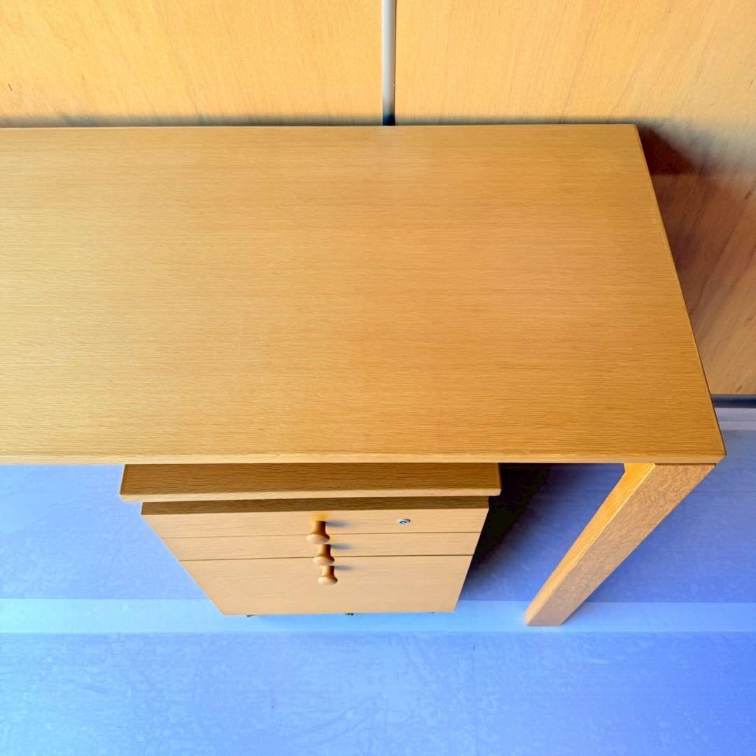 【極美品】カリモク SS4418 デスク　ナチュラル　高級木製机　国産家具