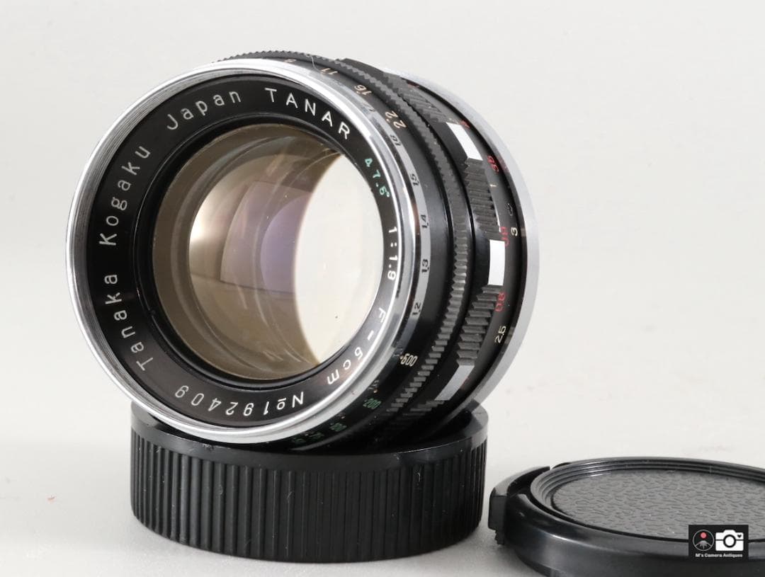 希少Tanaka kogaku Tanar 5ｃm F/1.9 Ｌ３９レンズ２