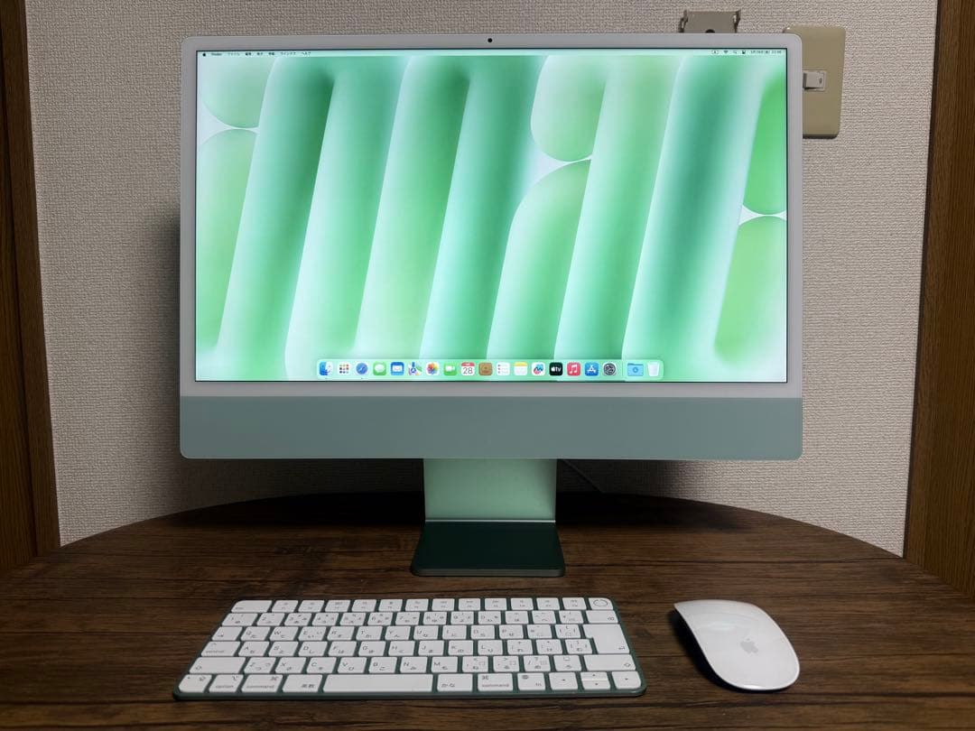 iMac（グリーン）M3 メモリ8GB/SSD256GB 24インチ