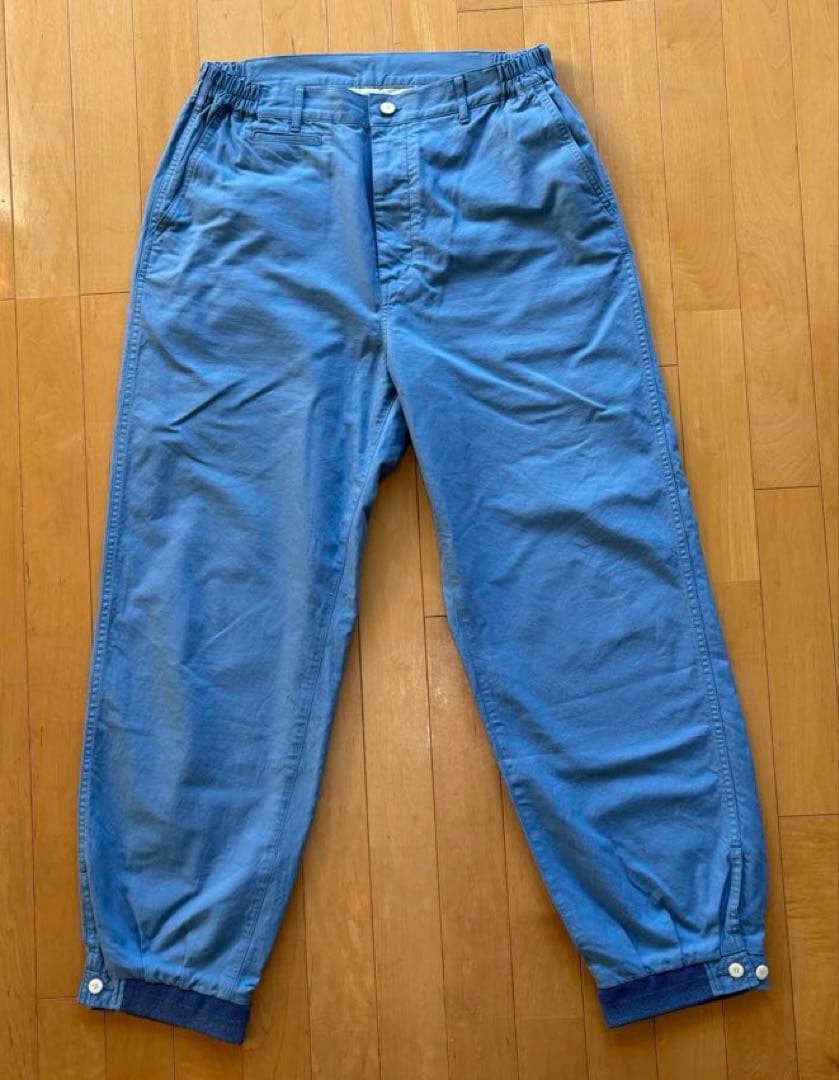 パンツ visvim CARROL CHINO PANTS 3 BLUE 24SS