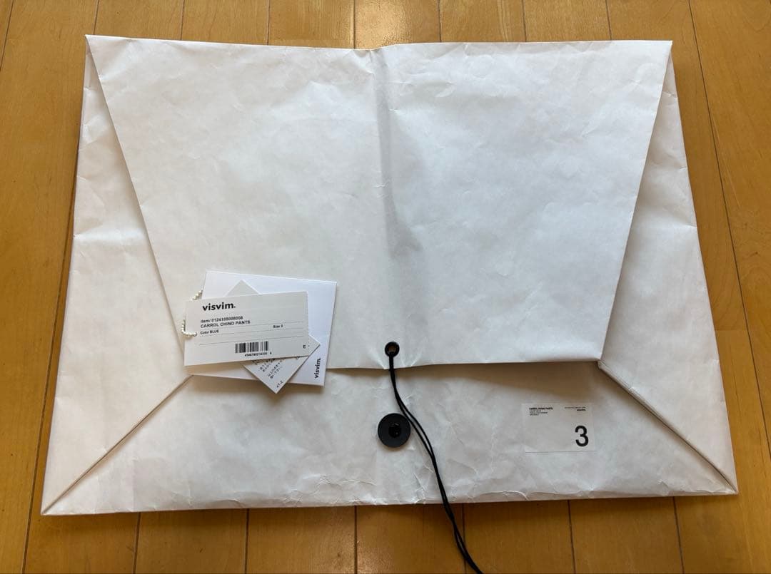 パンツ visvim CARROL CHINO PANTS 3 BLUE 24SS