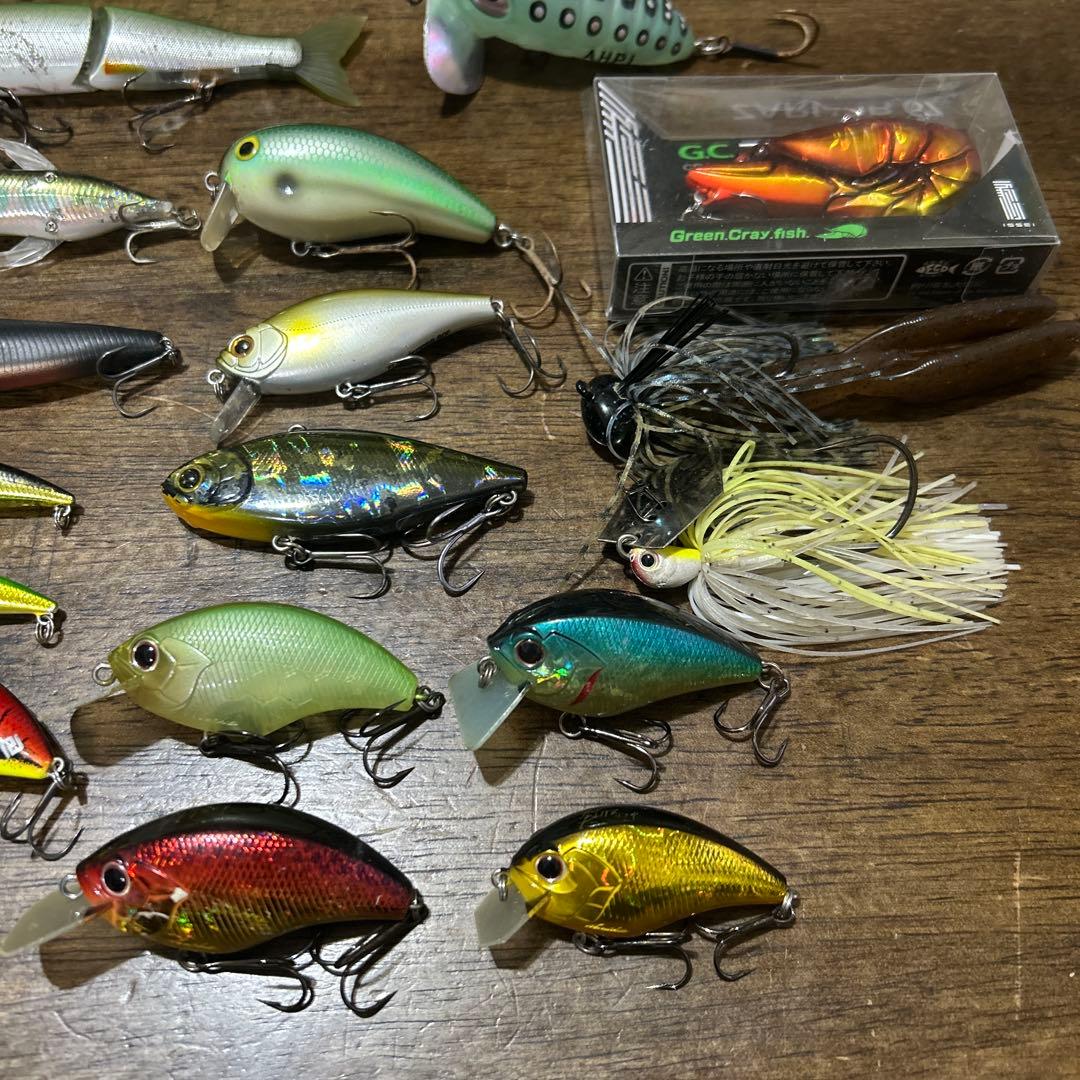 ガウラクラフトなど　バス釣り引退ルアーセット　２8個