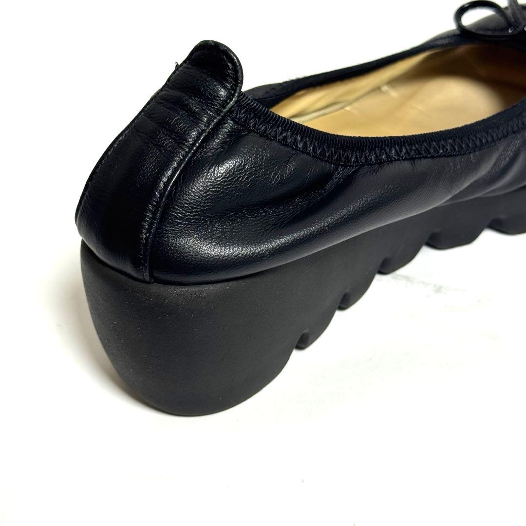 極美品✨　HILLS AVENUE ヒルズアヴェニュー　ウェーブソール バレエ