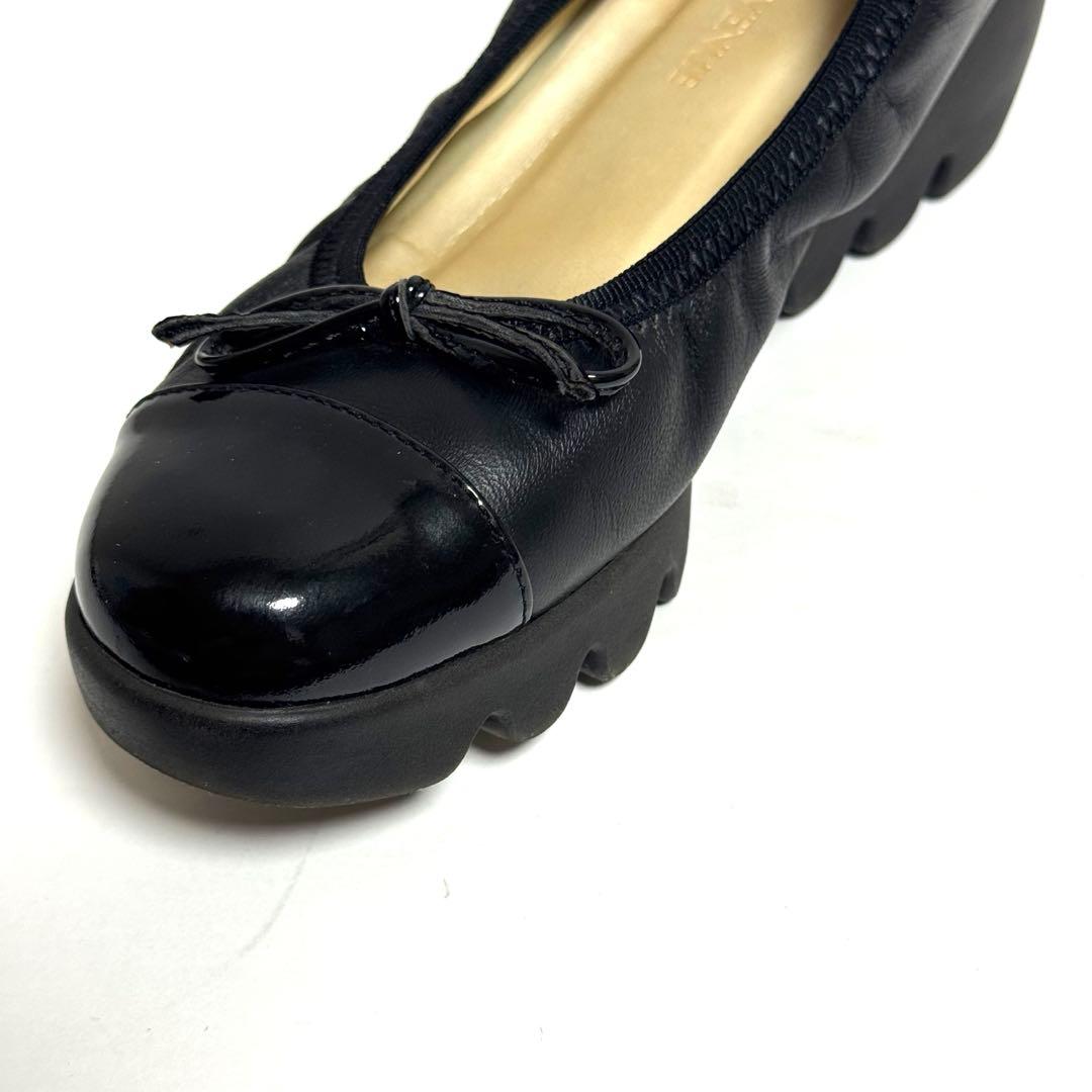 極美品✨　HILLS AVENUE ヒルズアヴェニュー　ウェーブソール バレエ