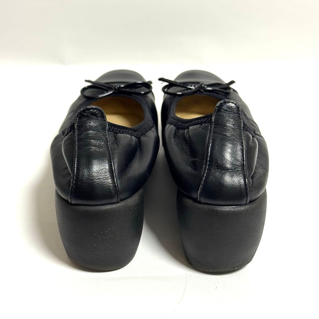 極美品✨　HILLS AVENUE ヒルズアヴェニュー　ウェーブソール バレエ