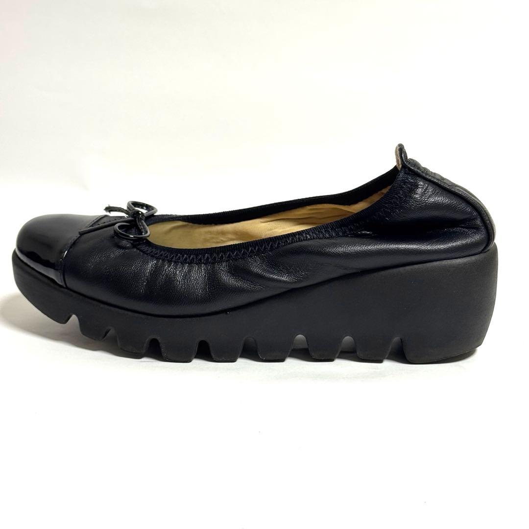 極美品✨　HILLS AVENUE ヒルズアヴェニュー　ウェーブソール バレエ