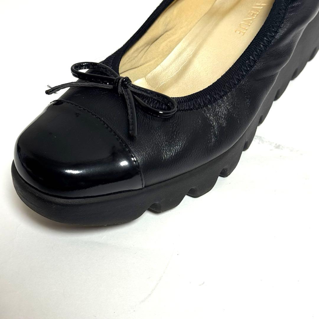 極美品✨　HILLS AVENUE ヒルズアヴェニュー　ウェーブソール バレエ