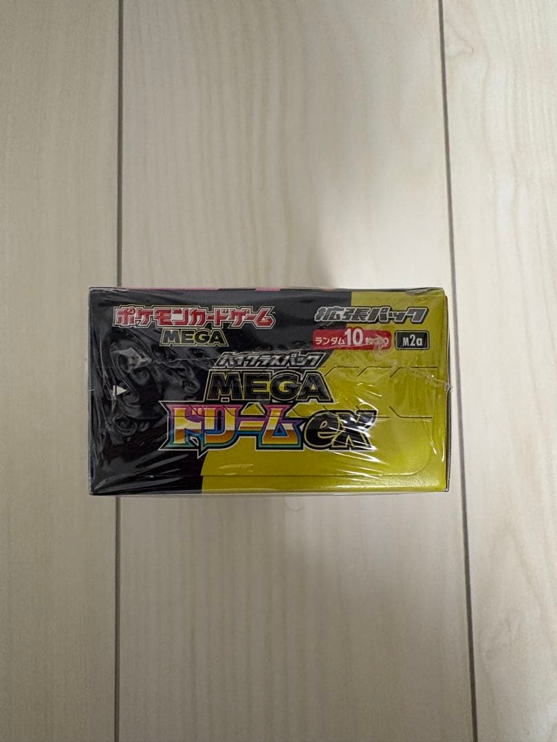 【新品未開封シュリンク付き】ポケモンカードゲーム MEGAドリームEX 1箱