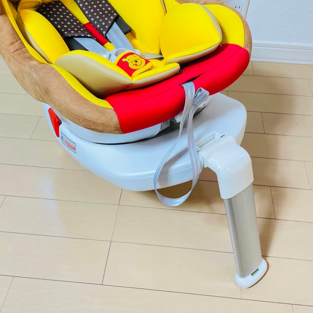西松屋　ターンシートくまのプーさんチャイルドシート ISOFIX DN-1002