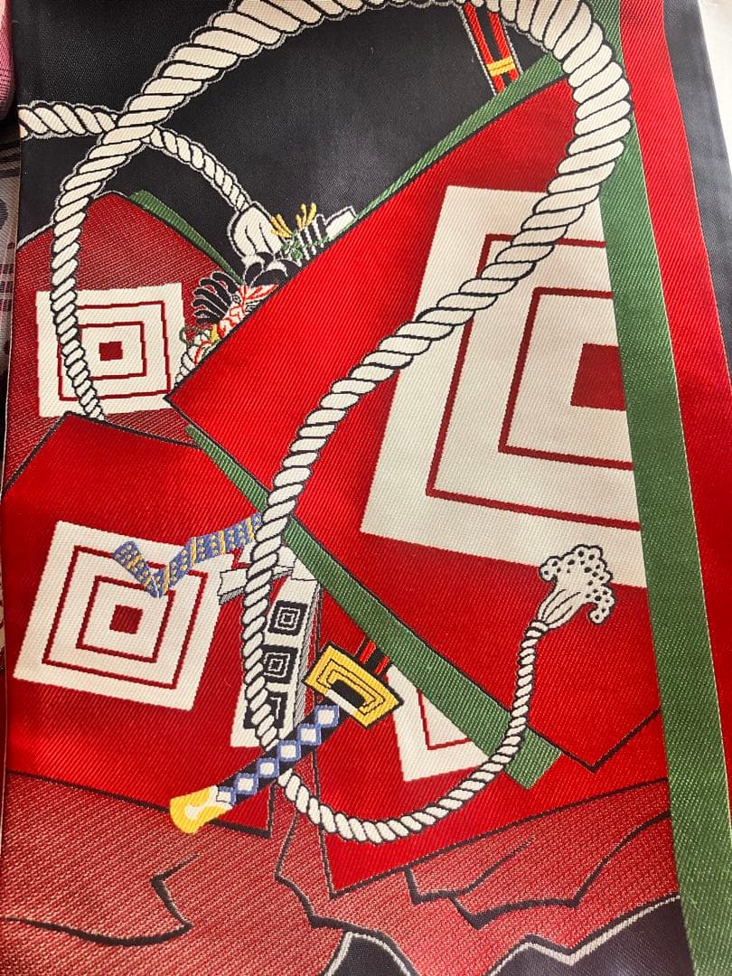 歌舞伎十八番⚡︎粋な洒落袋帯